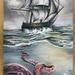 Tattoos - Ship attack Giclee print $75 - 89206